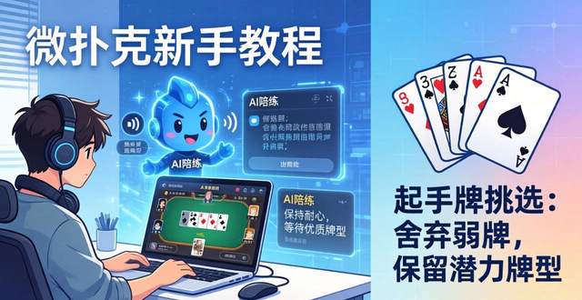 微扑克怎么样_扑克游戏教程_微扑克新手教程