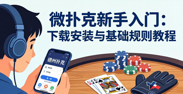 扑克游戏教程_微扑克新手教程_微扑克怎么样