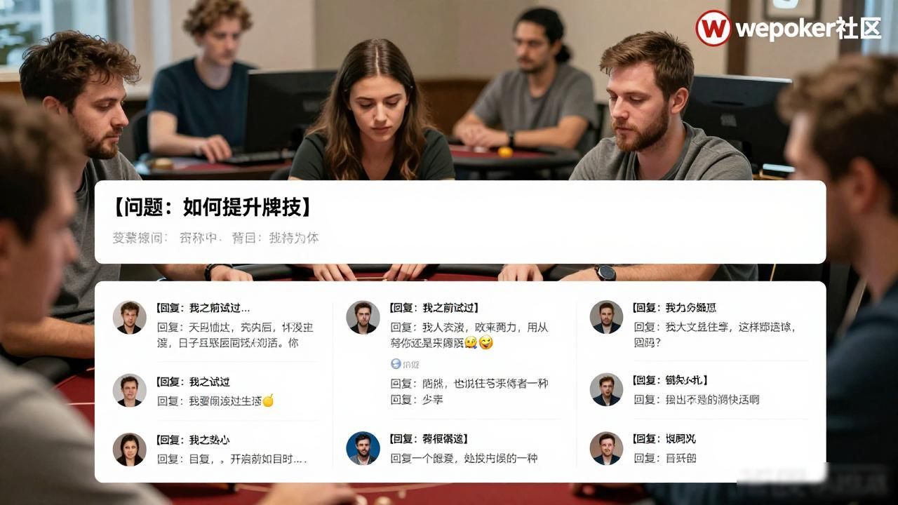 wepoker社区交流_社区交流会需要准备什么_社区交流会必读10本书